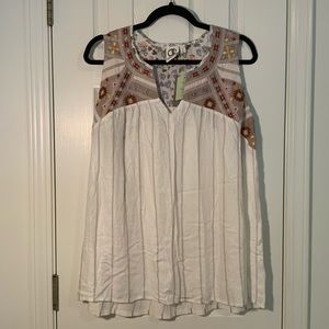 NWT Anthropologie One September Tank